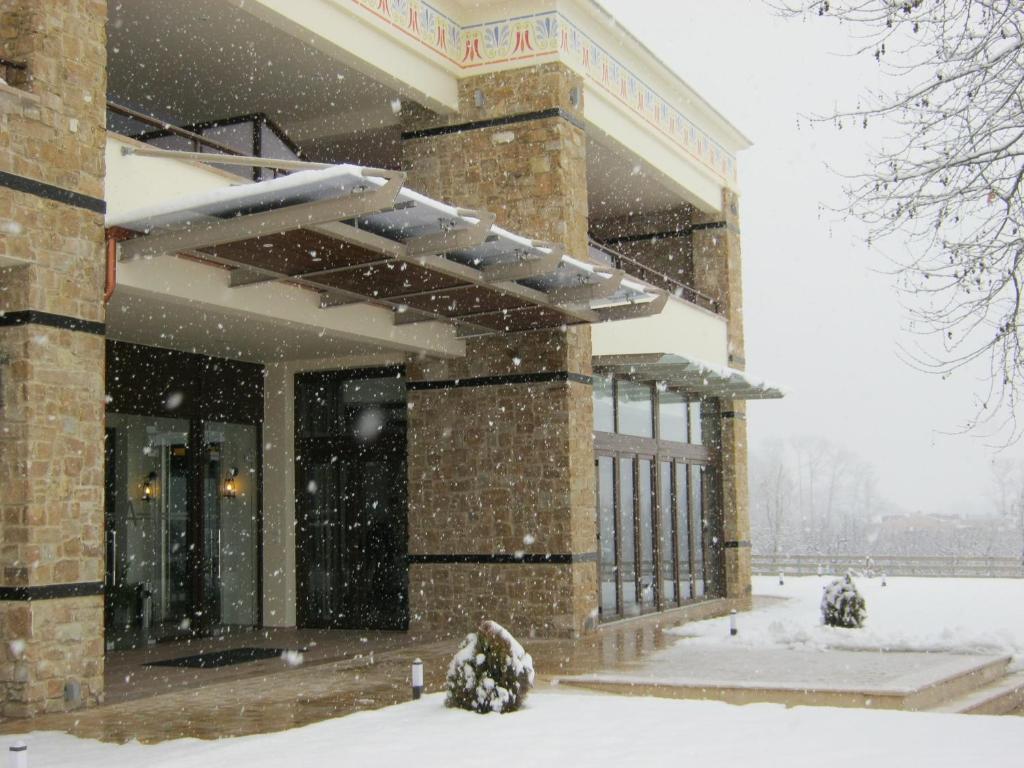 Agapi Luxury Hotel Káto Loutrákion Exterior foto